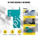 8 vnt. sūpynių jungčių rinkinys – 4 mm storio plienas, tvirtinimo kampai medinėms konstrukcijoms - Image 4