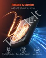 440 W automatinis žemų dažnių garsiakalbis po sėdyne | 25,4 cm (10") | Kompaktiškas aktyvus subwoofer'is - Image 5