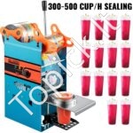 Automatinė puodelių sandarinimo mašina | 450W galia | 400–600 puodelių/val - Image 3