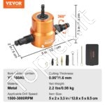 Universali metalo žirklės antgalis gręžtuvui – 1,6 mm pjovimas su lengvumu! - Image 3
