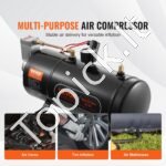12 V oro kompresoriaus rinkinys su 3 L baku | 90–120 PSI | Kompaktiškas sprendimas trimitams ir oro pripūtimui - Image 3