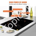 Įmontuojama indukcinė kaitlentė su lietimui jautriu valdymu – 6800 W, 4 zonos, 9 kaitinimo lygiai, su apsauga vaikams - Image 3