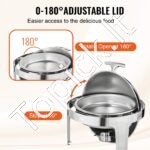 2 vnt. apvalių marmitų rinkinys – 5,5 l talpos - Image 3