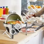 2 vnt. apvalių marmitų rinkinys – 5,5 l talpos - Image 7