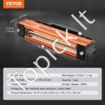 Kompaktiška 1000W infraraudonųjų spindulių dažų kietinimo lempa – greitam ir tiksliam džiovinimui - Image 6