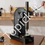 Stalviršinė spaudimo presas | 3 tonų jėga | Rankinė staklė | Ketaus konstrukcija | Guolių įpresavimui, montavimui, lenkimui - Image 7