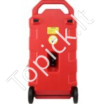 Nešiojamas degalų vežimėlis 60 L – Mobilus degalų bakas su rankine pompa ir 7,8 L/min srautu - Image 10