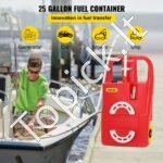 Mobilus degalų bakas 95 L – Nešiojamas kuro vežimėlis su rankine pompa ir ratais - Image 2