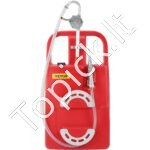 Mobilus degalų bakas 95 L – Nešiojamas kuro vežimėlis su rankine pompa ir ratais - Image 9