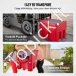 Raudonas mobilus dyzelino bakas 440 L – Nešiojama degalų talpykla su siurbliu ir žarna - Image 6