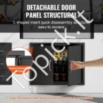 Lauko virtuvės dvigubos durys 788 x 610 mm | Tinka grilio saloms, lauko spintelėms ir BBQ zonoms - Image 3