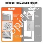Lauko virtuvės dvigubos durys 762 x 533 mm | Tinka grilio saloms, lauko spintelėms ir BBQ zonoms - Image 4