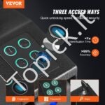 Kompaktiškas biometrinis pistoletų seifas – greitam ir saugiam priėjimui - Image 2