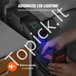 Kompaktiškas biometrinis pistoletų seifas – greitam ir saugiam priėjimui - Image 4