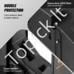 Kompaktiškas biometrinis pistoletų seifas – greitam ir saugiam priėjimui - Image 5