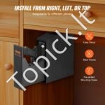 Kompaktiškas biometrinis pistoletų seifas – greitam ir saugiam priėjimui - Image 6