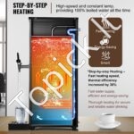 Elektrinis vandens šildytuvas – 20 l talpa, nerūdijančio plieno karšto vandens dozatorius, skirtas profesionaliam naudojimui - Image 4