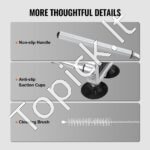 Bulvių ir daržovių pjaustytuvas – su 3 nerūdijančio plieno geležtėmis, rankinis presas - Image 5