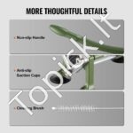 Rankinis bulvių ir daržovių pjaustytuvas – 1/2 colio nerūdijančio plieno geležtė - Image 5