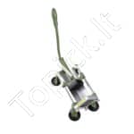 Bulvių ir daržovių pjaustytuvas – 2 keičiamos geležtės, mechaninis presas - Image 8