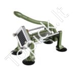 Rankinis bulvių ir daržovių pjaustytuvas – 3/8" nerūdijančio plieno geležtė, tvirtas presas - Image 8