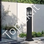Metalinis Lauko Peleninė su 4 Mesti Skirtais Įėjimais – 108 cm Aukščio, Tvirta ir Atspari Oro Sąlygoms - Image 8