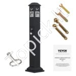 Metalinis Lauko Peleninė su 4 Mesti Skirtais Įėjimais – 108 cm Aukščio, Tvirta ir Atspari Oro Sąlygoms - Image 9