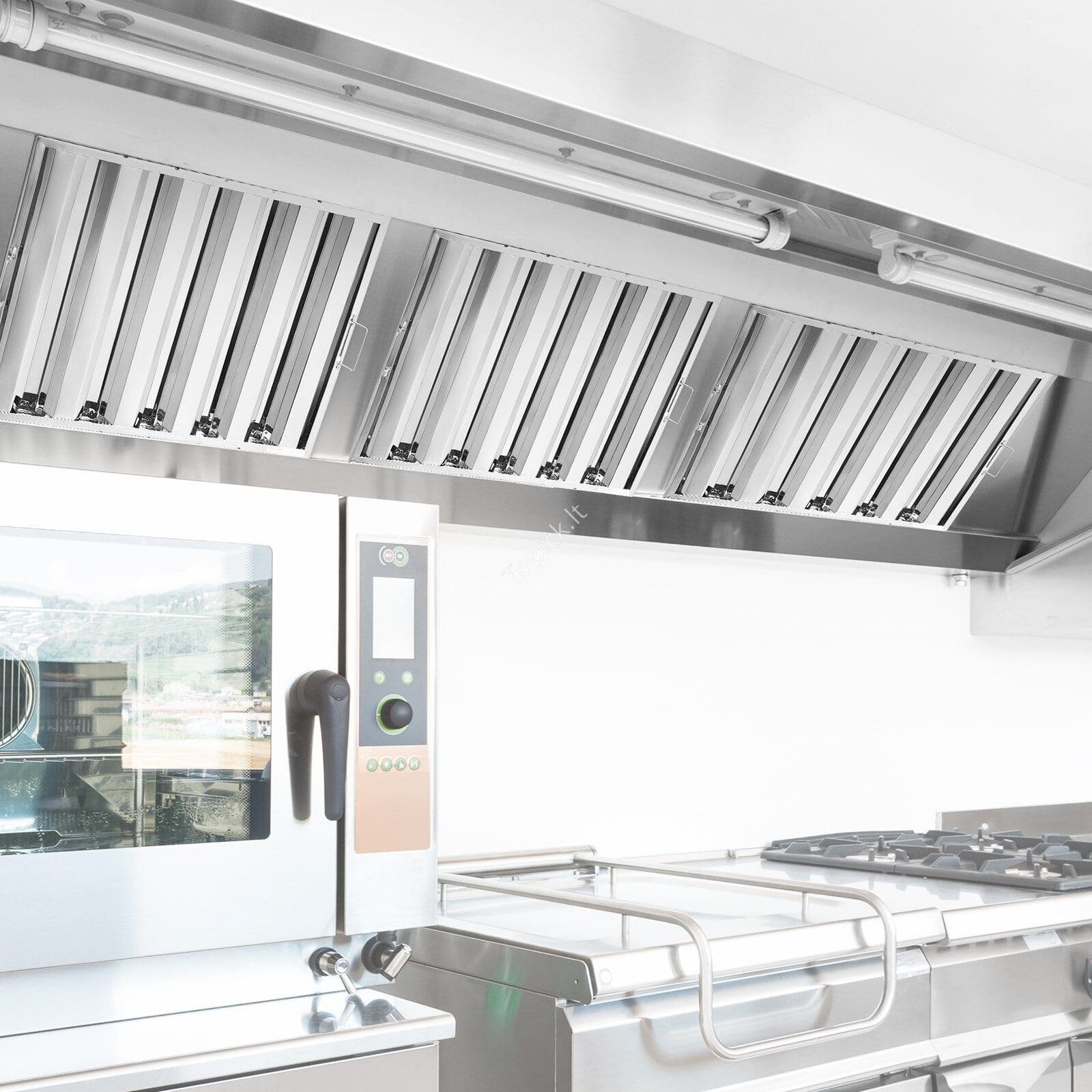 Nerūdijančio plieno gartraukio filtras 622 x 493 mm - Image 7