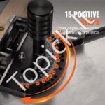 Tikslus kampinis kreiptuvas diskinėms pjovimo staklėms | 3/4 x 3/8 colio griovelis, 61 cm liniuotė - Image 7