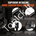 Tikslus kampinis kreiptuvas diskinėms pjovimo staklėms | 3/4 x 3/8 colio griovelis, 61 cm liniuotė - Image 5