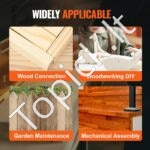 Tikslus kampinis kreiptuvas diskinėms pjovimo staklėms | 3/4 x 3/8 colio griovelis, 45,7 cm liniuotė - Image 4