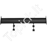 Universalus galinis spoileris | 110 cm | Aliuminis | Reguliuojamas | Juodos spalvos | GT stiliaus - Image 9