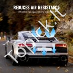 Universalus GT stiliaus galinis spoileris | 110 cm | Reguliuojamas | Aliuminis | Juodas - Image 4