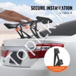 Universalus GT stiliaus galinis spoileris | 110 cm | Reguliuojamas | Aliuminis | Juodas - Image 5