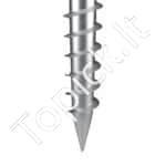 4 vnt. U formos stulpo laikikliai – 100 x 70 x 700 mm, su ankeriais ir armatūra, įsukami - Image 9