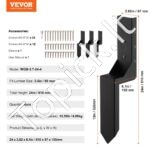 4 vnt. remontiniai įmoviniai ankeriai – 89 x 89 mm, plieniniai, skirti medinių tvoros stulpų taisymui - Image 6