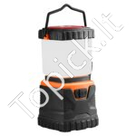 LED stovyklavimo lempa – baterijomis maitinama – 4 šviesos režimai – kompaktiška kempingo lempa - Image 8