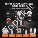 Dūmų testeris su integruotu oro siurbliu – EVAP, vakuumo ir kuro sistemų nuotėkių aptikimo įrenginys - Image 4