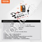 Dūmų testeris su integruotu oro siurbliu – EVAP, vakuumo ir kuro sistemų nuotėkių aptikimo įrenginys - Image 6