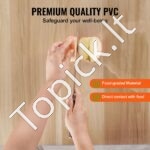 🛡️ Skaidri kvadratinė stalo danga – 121,9 × 121,9 cm, 2 mm storio, PVC apsauga nuo karščio ir įbrėžimų - Image 2