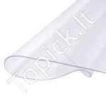 🛡️ Skaidri kvadratinė stalo danga – 121,9 × 121,9 cm, 2 mm storio, PVC apsauga nuo karščio ir įbrėžimų - Image 11