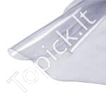 Skaidri apvali stalo danga – ⌀123 cm, 1,5 mm storio PVC, atspari karščiui ir dėvėjimuisi - Image 8
