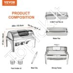 Marmitas su ritininiu dangčiu – 5 l × 2 talpos - Image 6