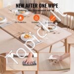 Skaidri stalo danga – 40,6 × 81,3 cm, 1,5 mm storio, PVC apsauga mažiems stalviršiams - Image 3