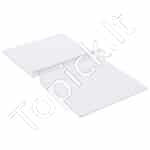 Skaidri stalo danga – 40,6 × 81,3 cm, 1,5 mm storio, PVC apsauga mažiems stalviršiams - Image 9