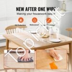 Skaidri kvadratinė stalo apsauga – 30,5 × 30,5 cm, 1,5 mm storio, PVC danga mažiems paviršiams - Image 3