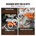 Diskinis stalo pjūklas medienai 1800 W | Staklės su 4800 aps./min greičiu ir 85 mm pjovimo gyliu - Image 5