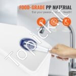 Sandarios Maisto Laikymo Dėžės su Ratukais – 2 x 15L, Skaidrūs Konteineriai Ryžiams, Miltams, Cukrui - Image 3