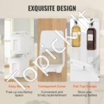 Sandarios Maisto Laikymo Dėžės su Ratukais – 2 x 15L, Skaidrūs Konteineriai Ryžiams, Miltams, Cukrui - Image 5