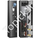 Biometrinis ginklų seifas 5 šautuvams + 4 pistoletams – maksimalus saugumas ir greita prieiga - Image 8